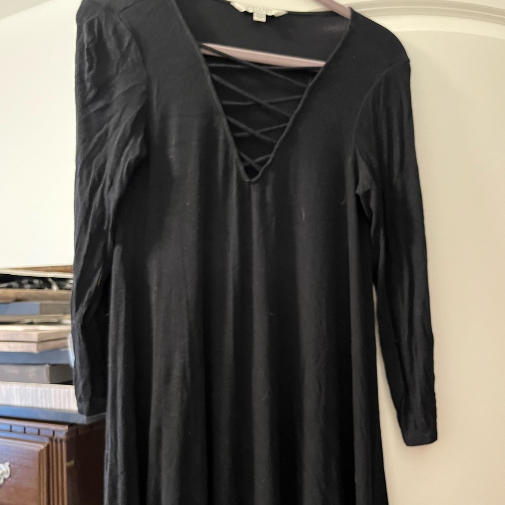 American Eagle Size M Black Dress